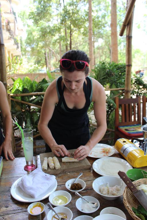 Tropical Bamboo Hotel Sziemreap Kültér fotó